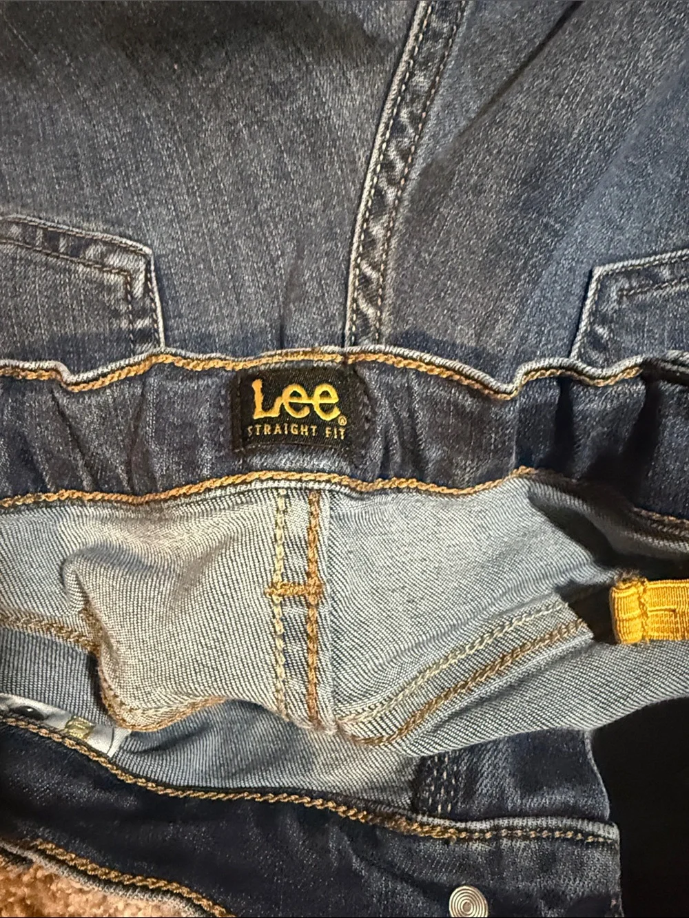 Lee boys Medium Blue Straight Leg Jeans